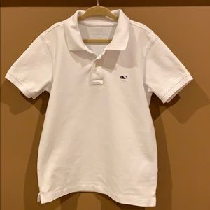 White polo vineyard vines size 6